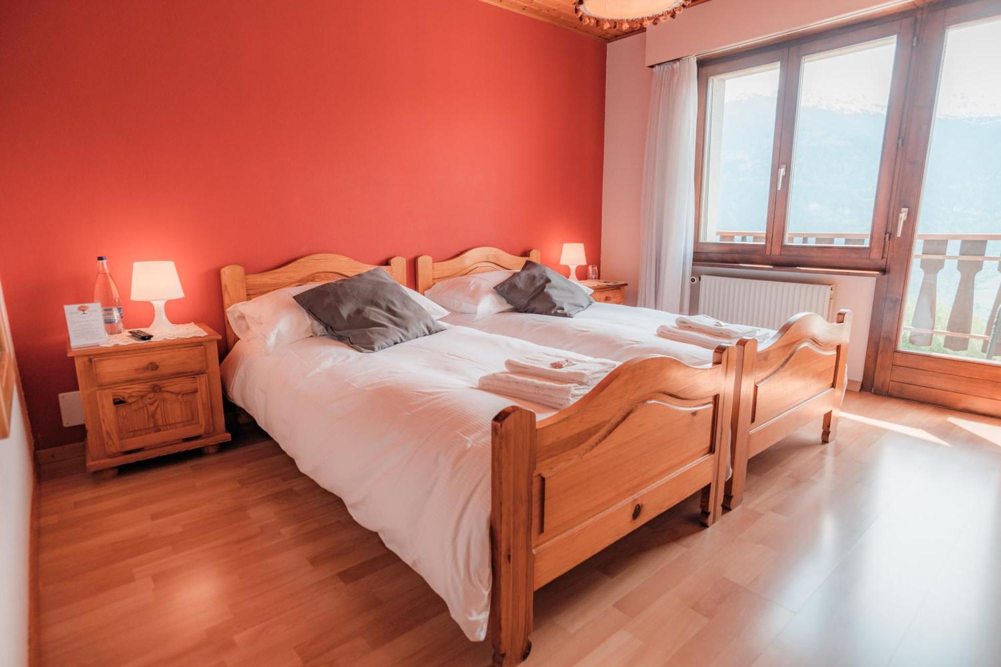 Relais Fleuri Hotel Chermignon-d'en Bas ภายนอก รูปภาพ